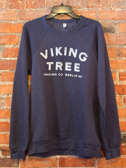 Viking Tree Stamp Logo Fleece Crewneck