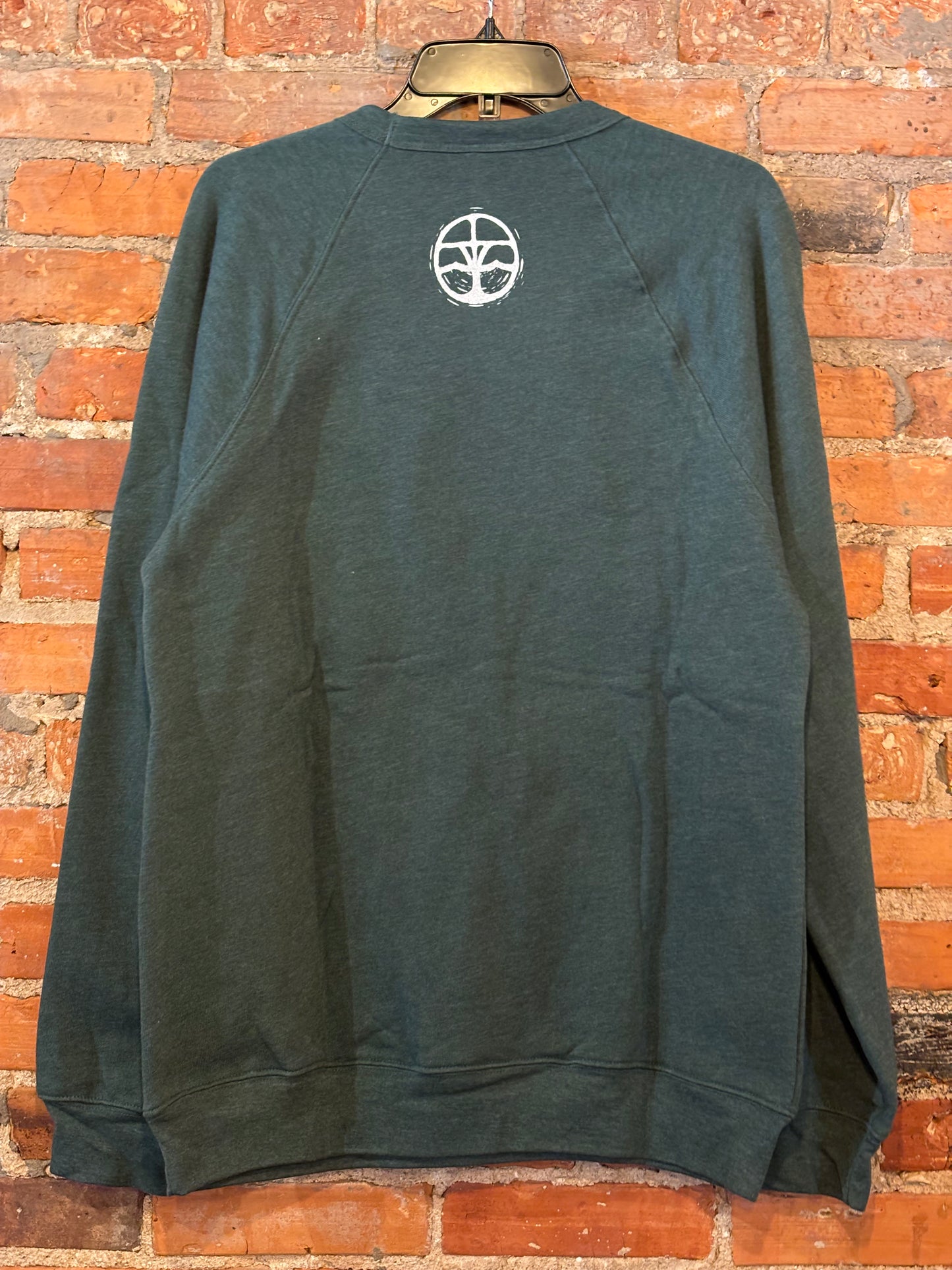 Viking Tree Stamp Logo Fleece Crewneck