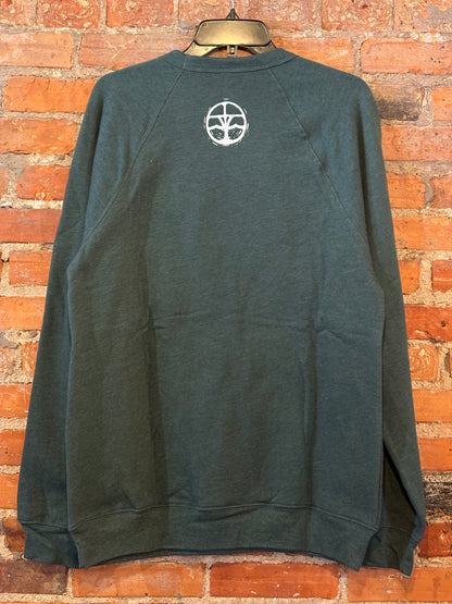 Viking Tree Stamp Logo Fleece Crewneck