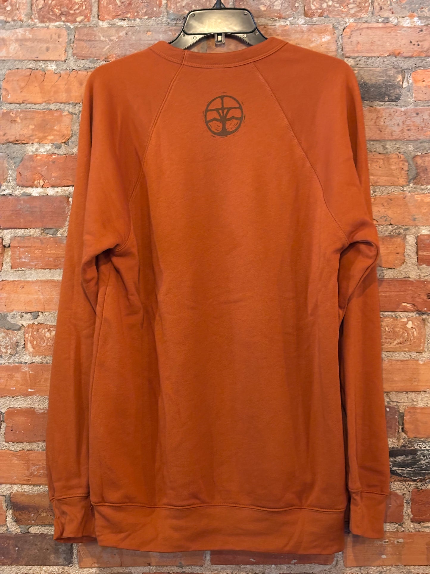 Viking Tree Stamp Logo Fleece Crewneck