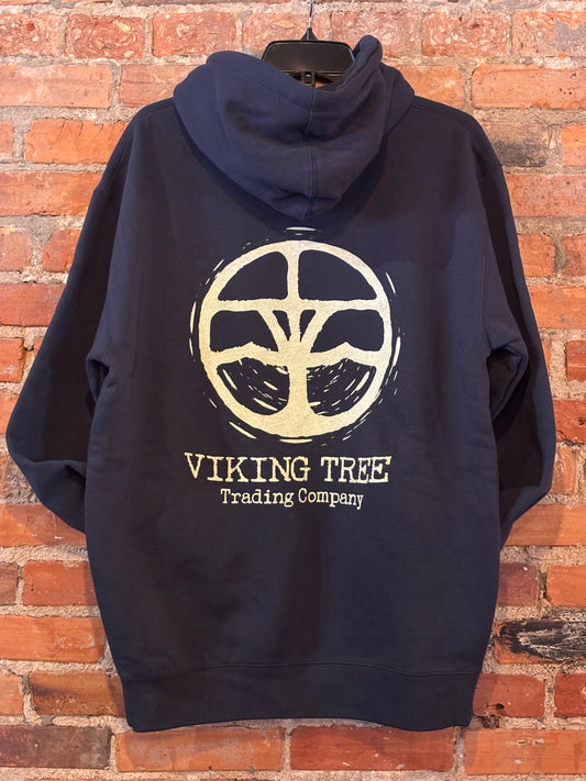 Viking Tree Logo Hoodie