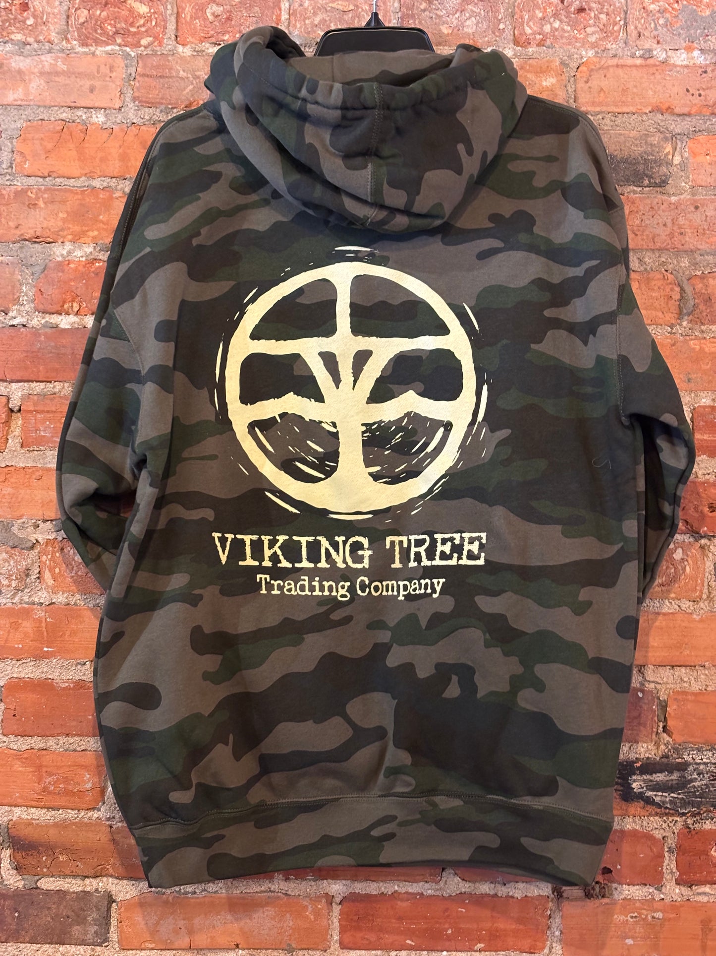 Viking Tree Logo Hoodie
