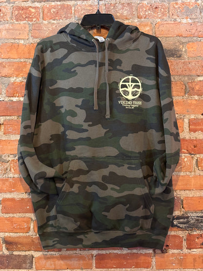 Viking Tree Logo Hoodie