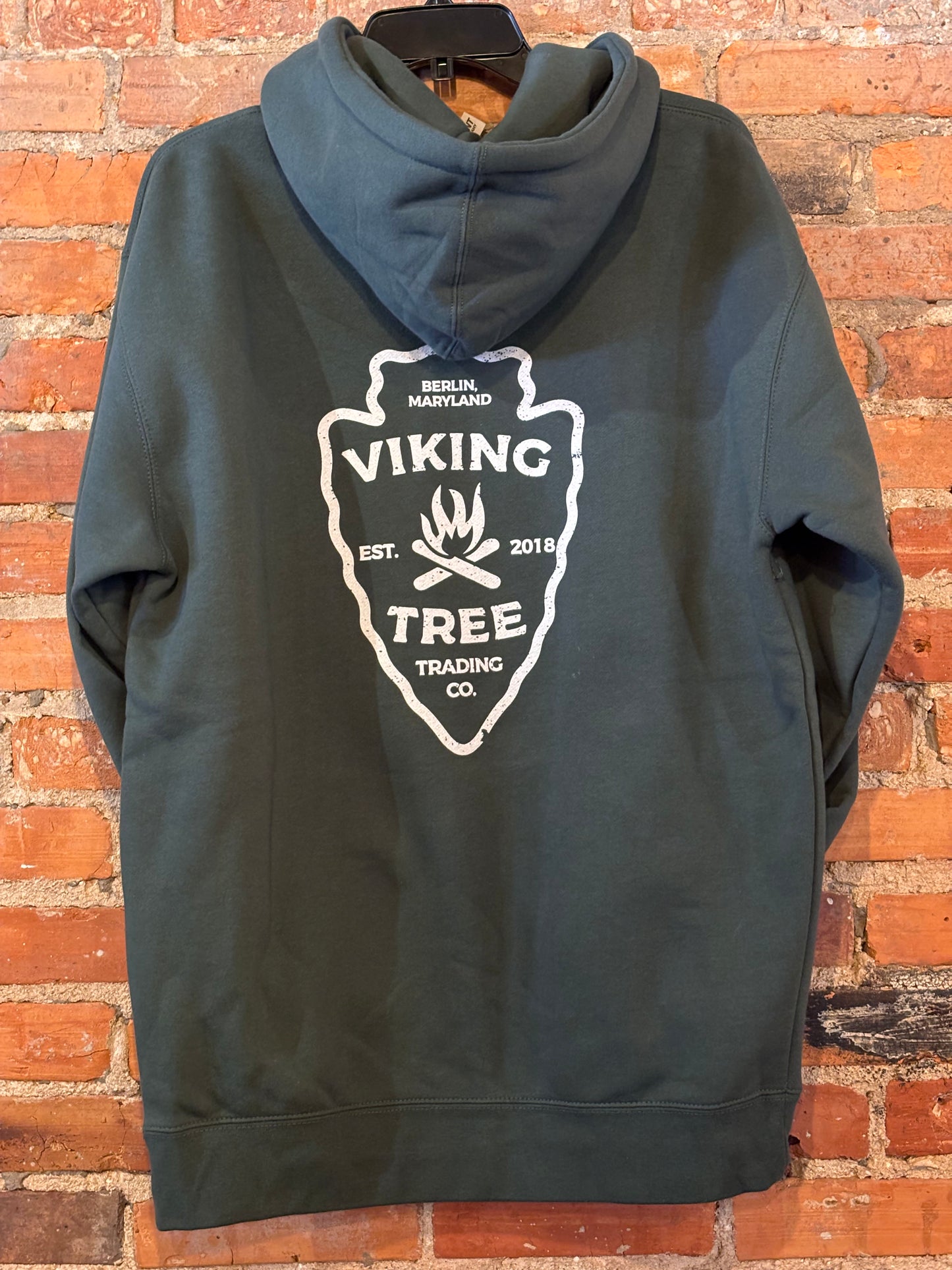 Viking Tree Arrowhead Hoodie