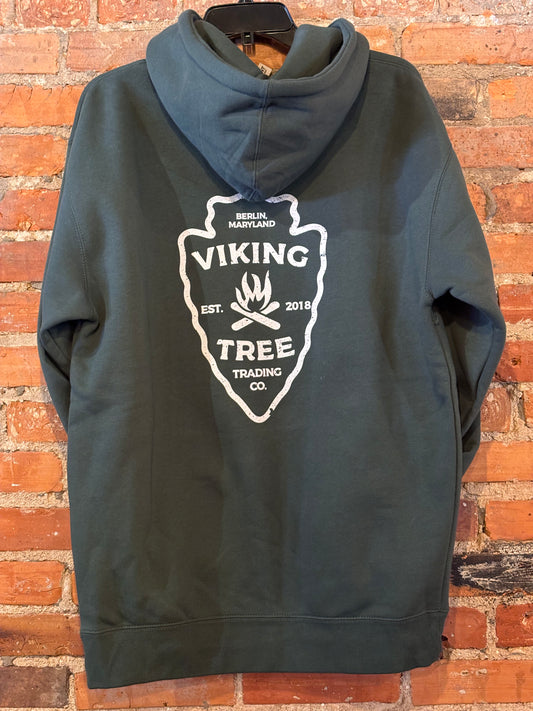 Viking Tree Arrowhead Hoodie