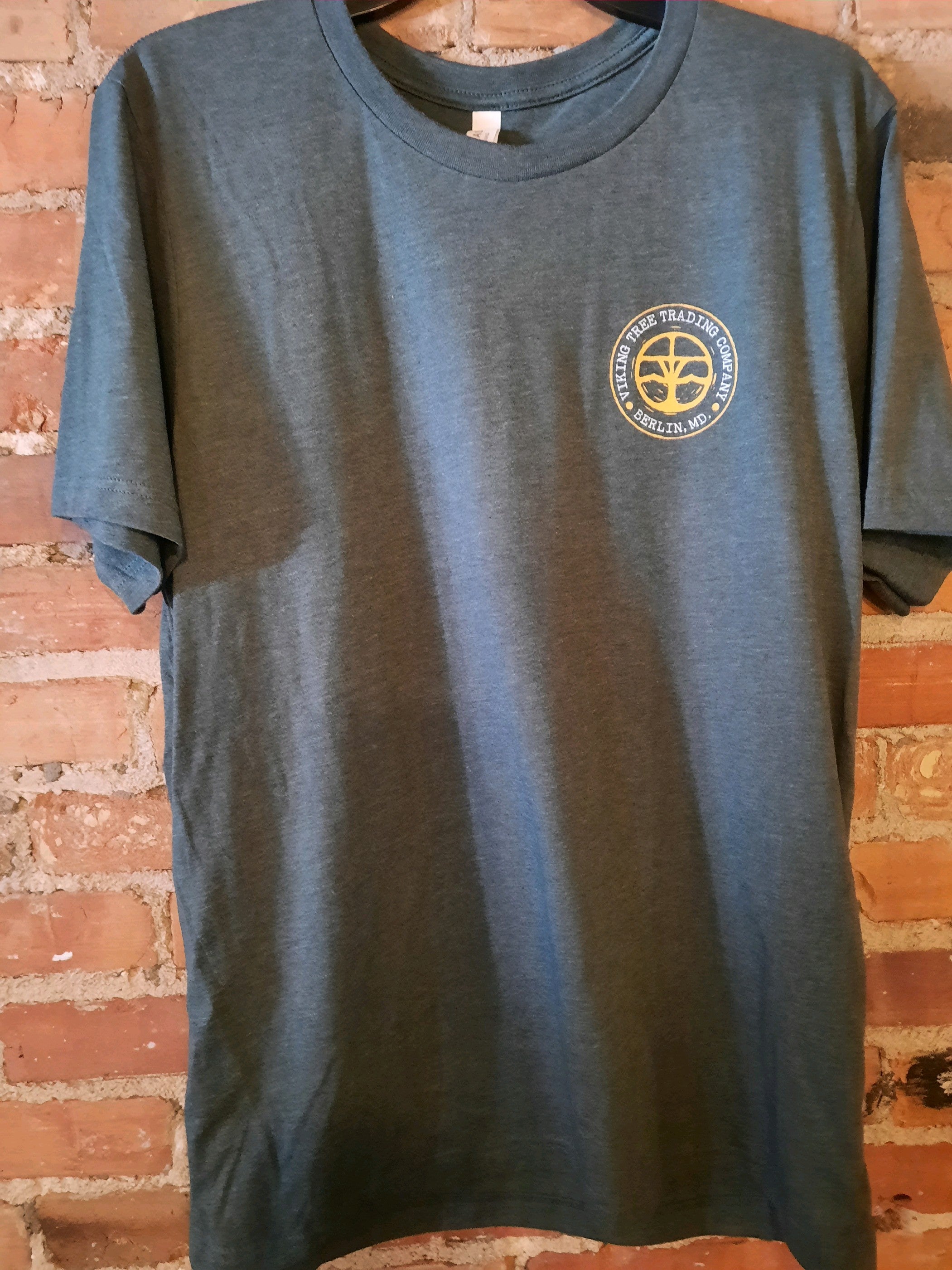 Viking Tree Round Logo T Shirt