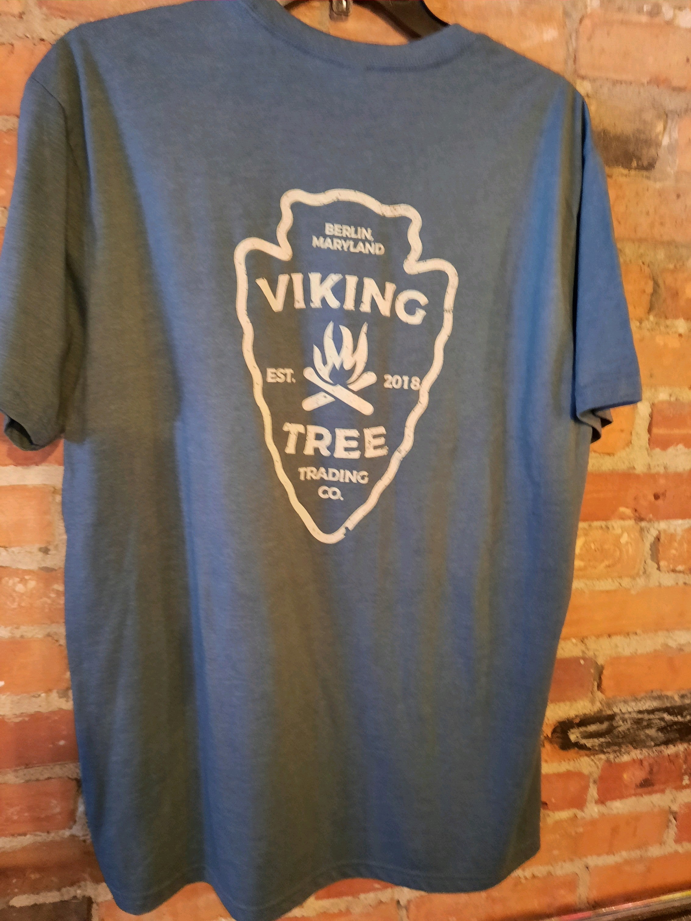 Viking Tree Short Sleeve T Shirt - Arrowhead Logo