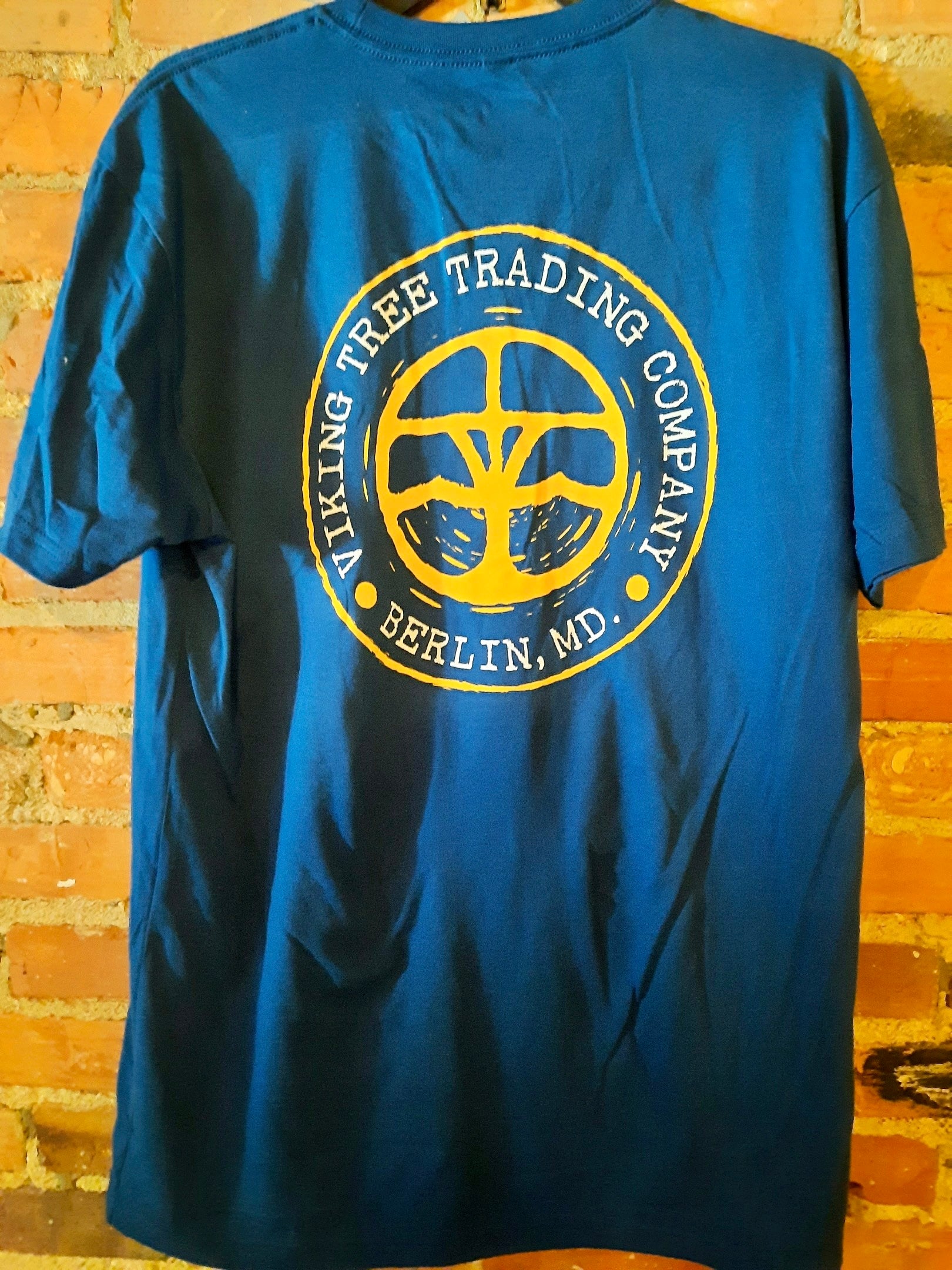 Viking Tree Round Logo T Shirt