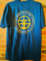 Viking Tree Round Logo T Shirt