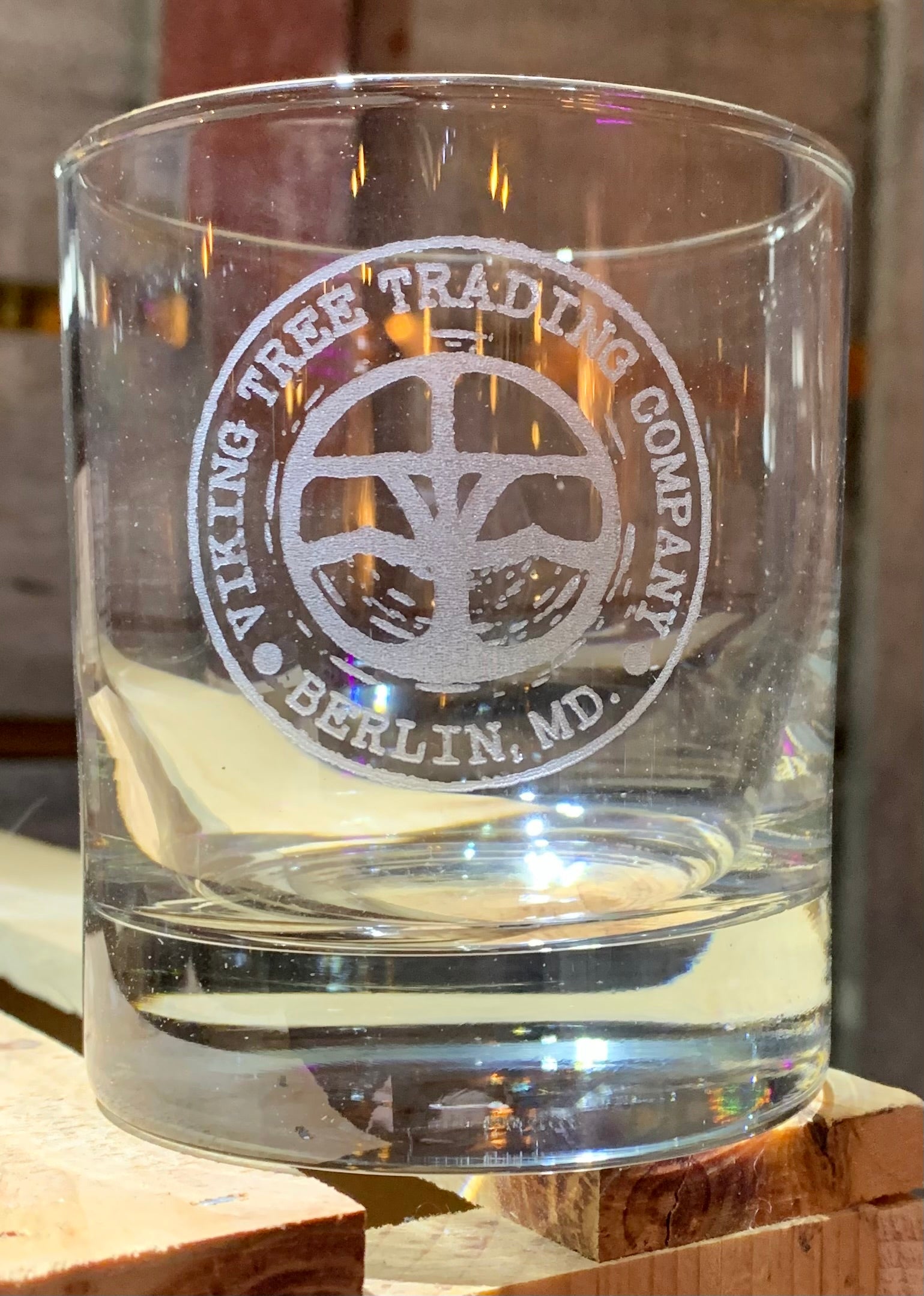 Viking Tree Whiskey Glass