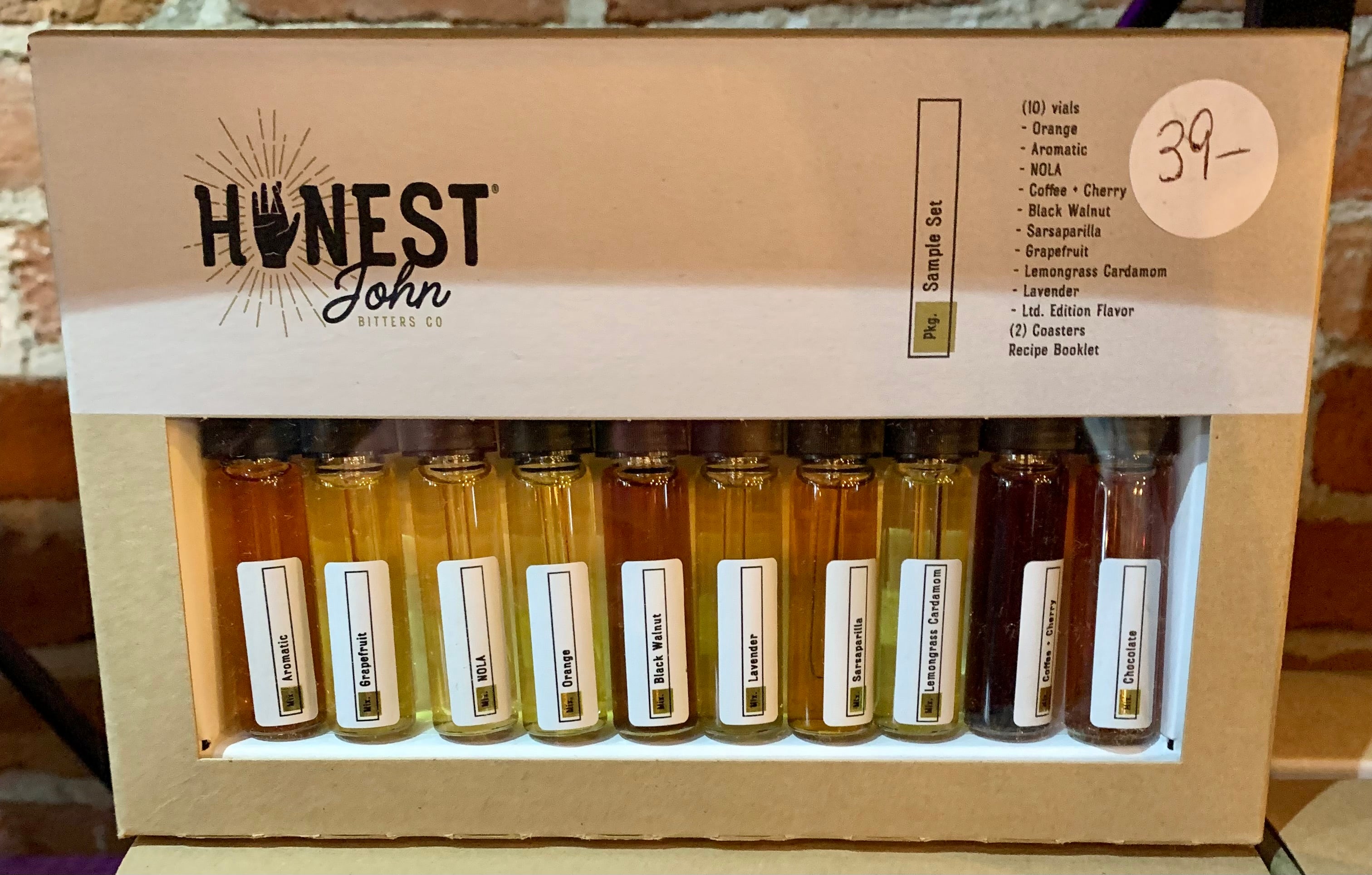 Honest John's Bitters Sampler