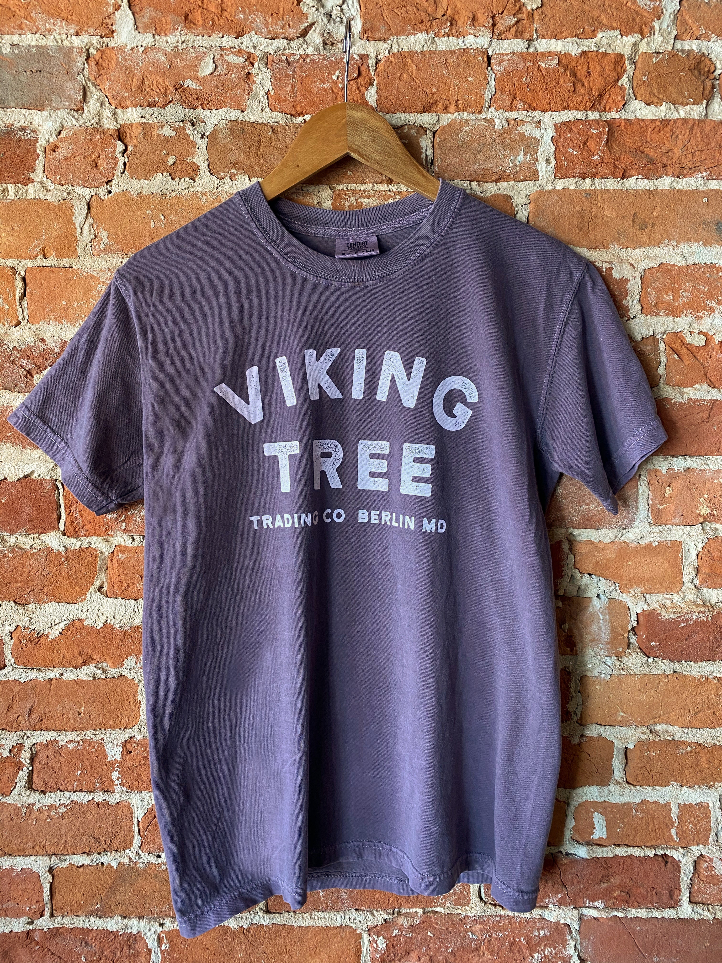 Stamp Logo Shirt - Plum